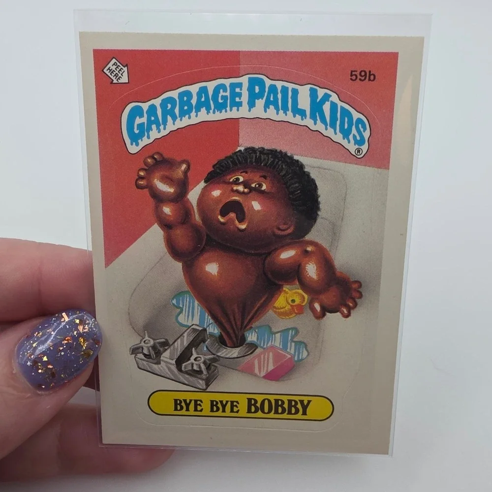 Topps Garbage Pail Kids OS2 Bye Bye Bobby Fair 59b